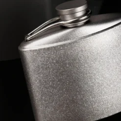 Titanium Hip Flask & Funnel 300ml