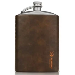 Titanium Hip Flask & Funnel 248ml