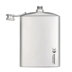 Titanium Hip Flask & Funnel 248ml