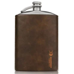 Titanium Hip Flask & Funnel 220ml