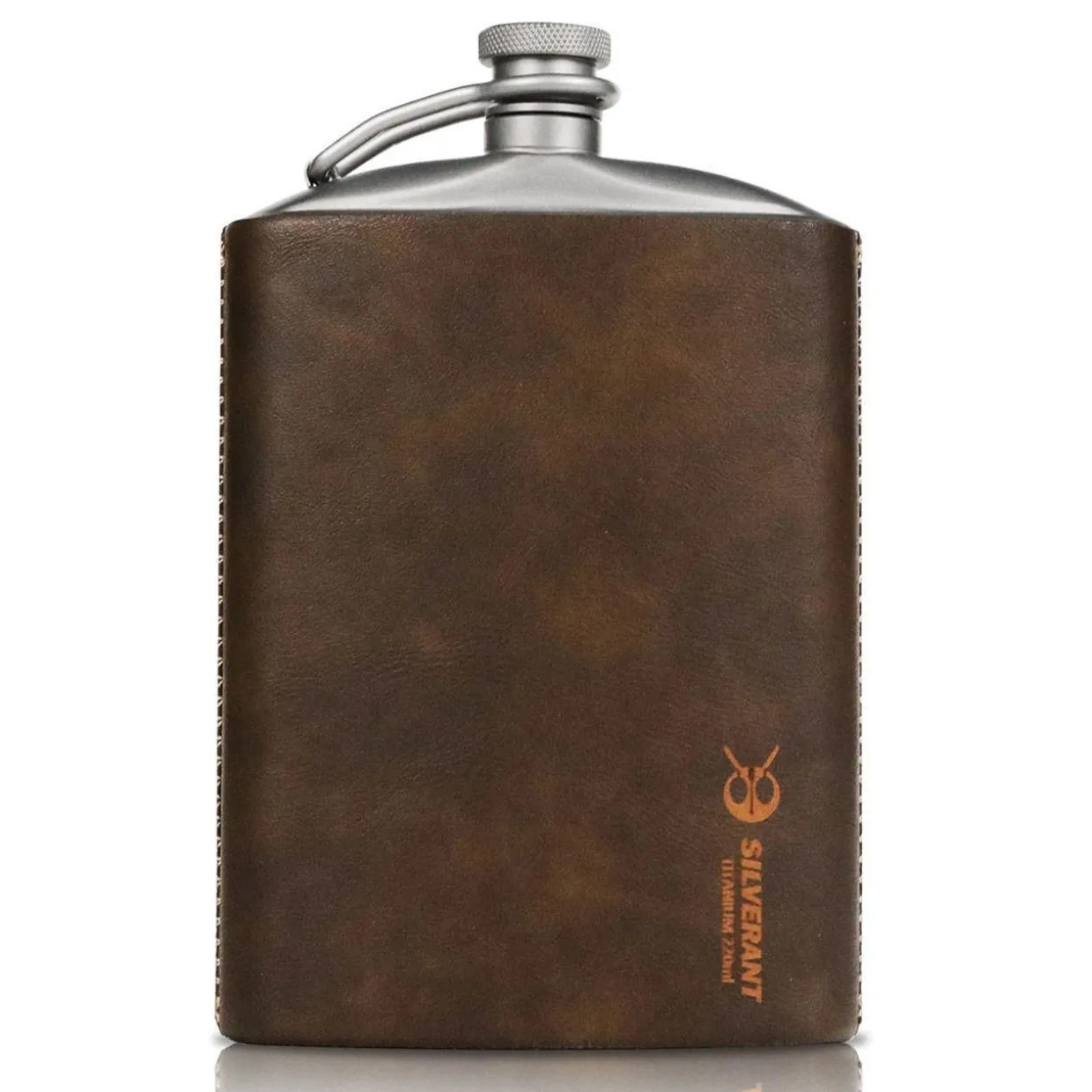 Titanium Hip Flask & Funnel 220ml