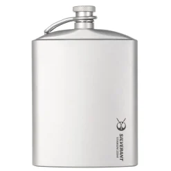 Titanium Hip Flask & Funnel 220ml