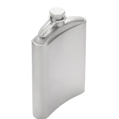 Titanium Hip Flask & Funnel 220ml
