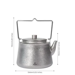 Titanium 1500ml Bushcraft Kettle