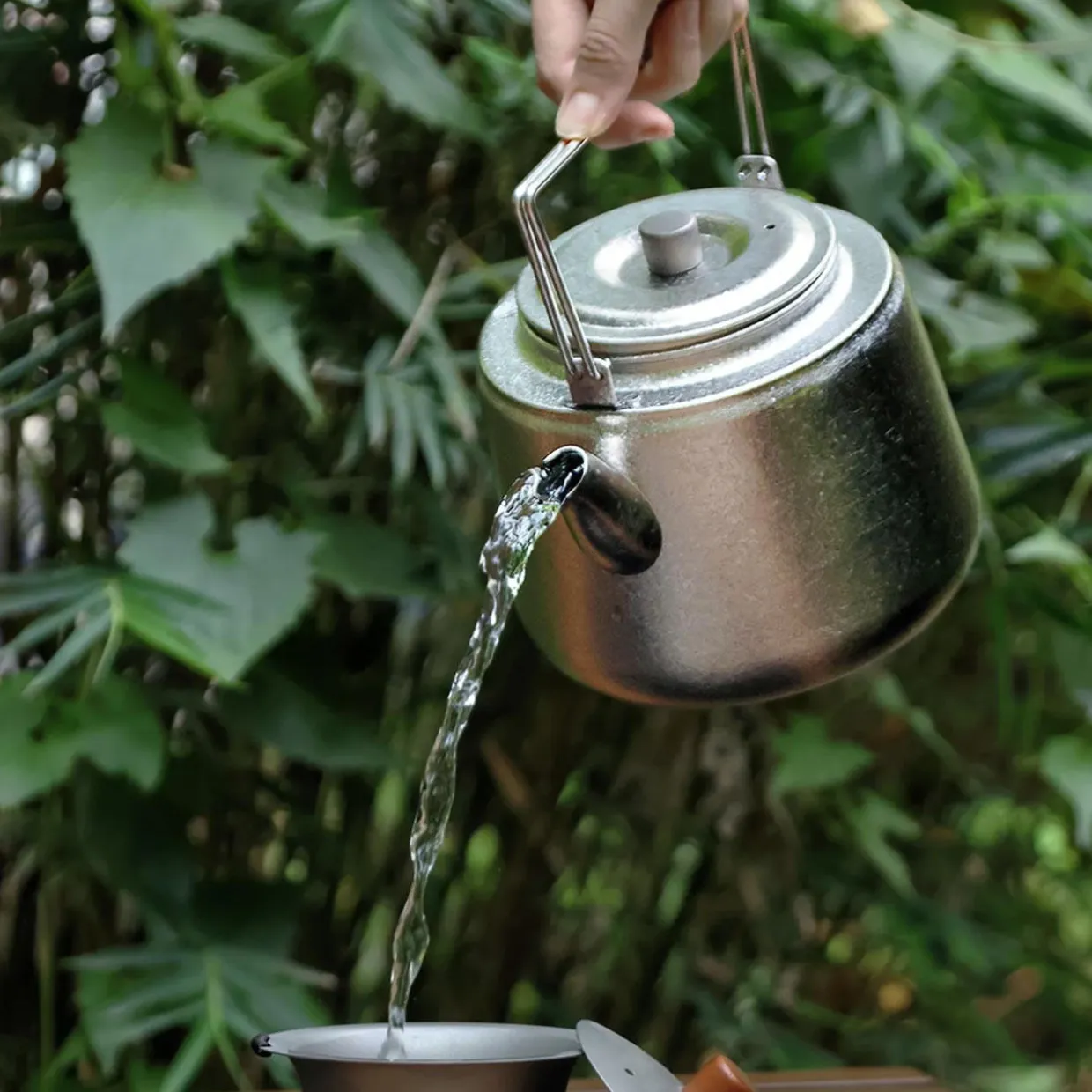 Titanium 1500ml Bushcraft Kettle