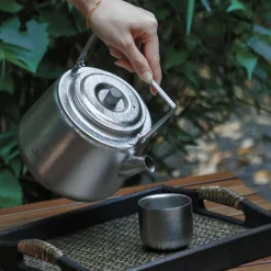 Titanium 900ml Bushcraft Kettle