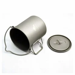 Titanium 750ml Pot with Bail Handle