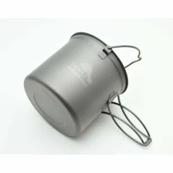 Titanium 1100ml Pot with Bail Handle