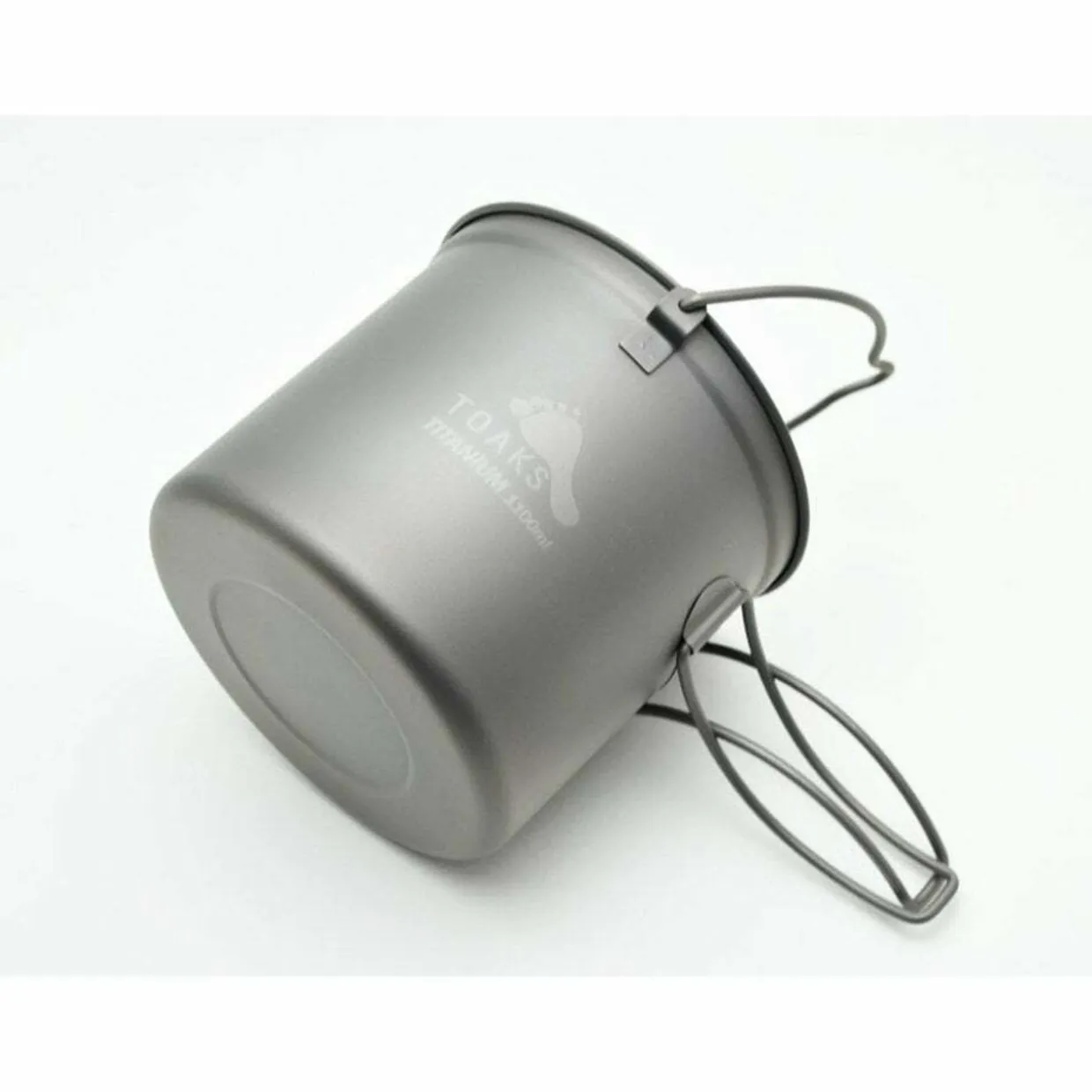 Titanium 1100ml Pot with Bail Handle