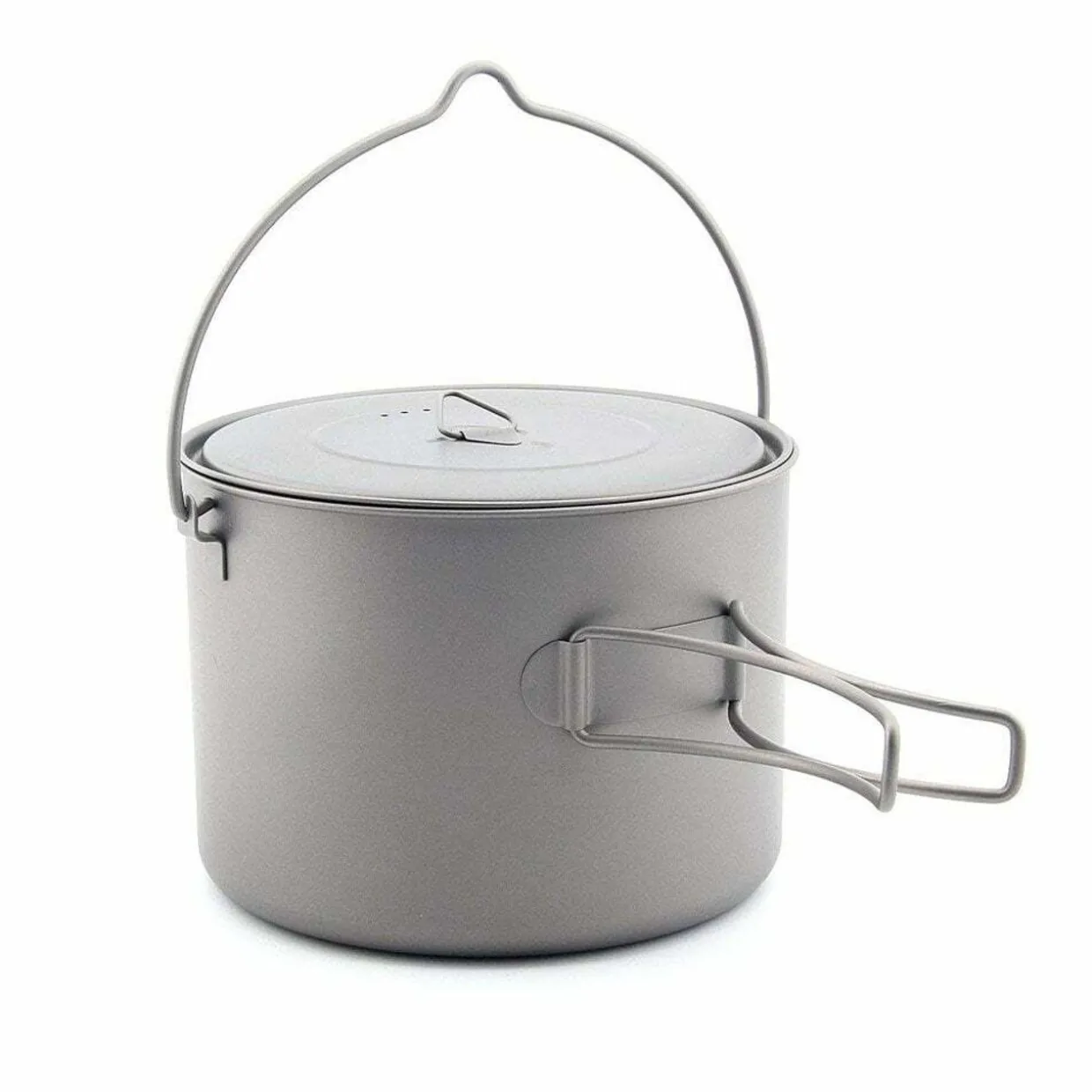 Titanium 1600ml Pot with Bail Handle