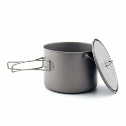 Titanium 1600ml Pot with Bail Handle