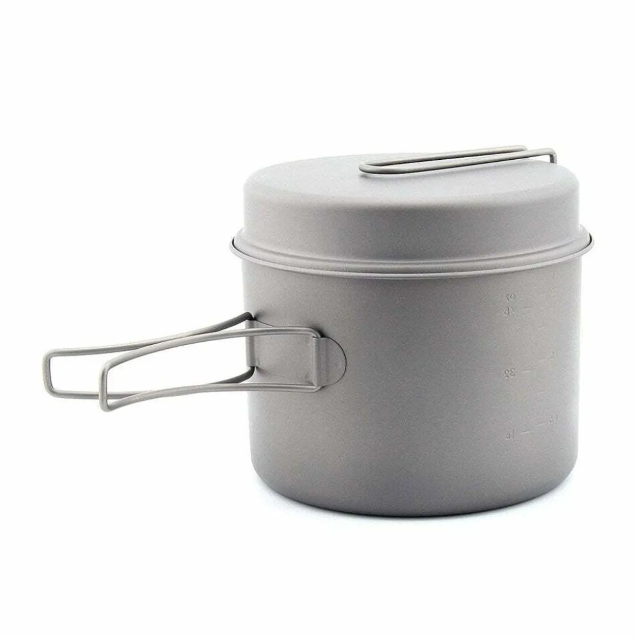 Titanium 1600ml Pot with Pan