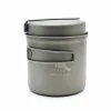 Titanium 1100ml Pot with Pan