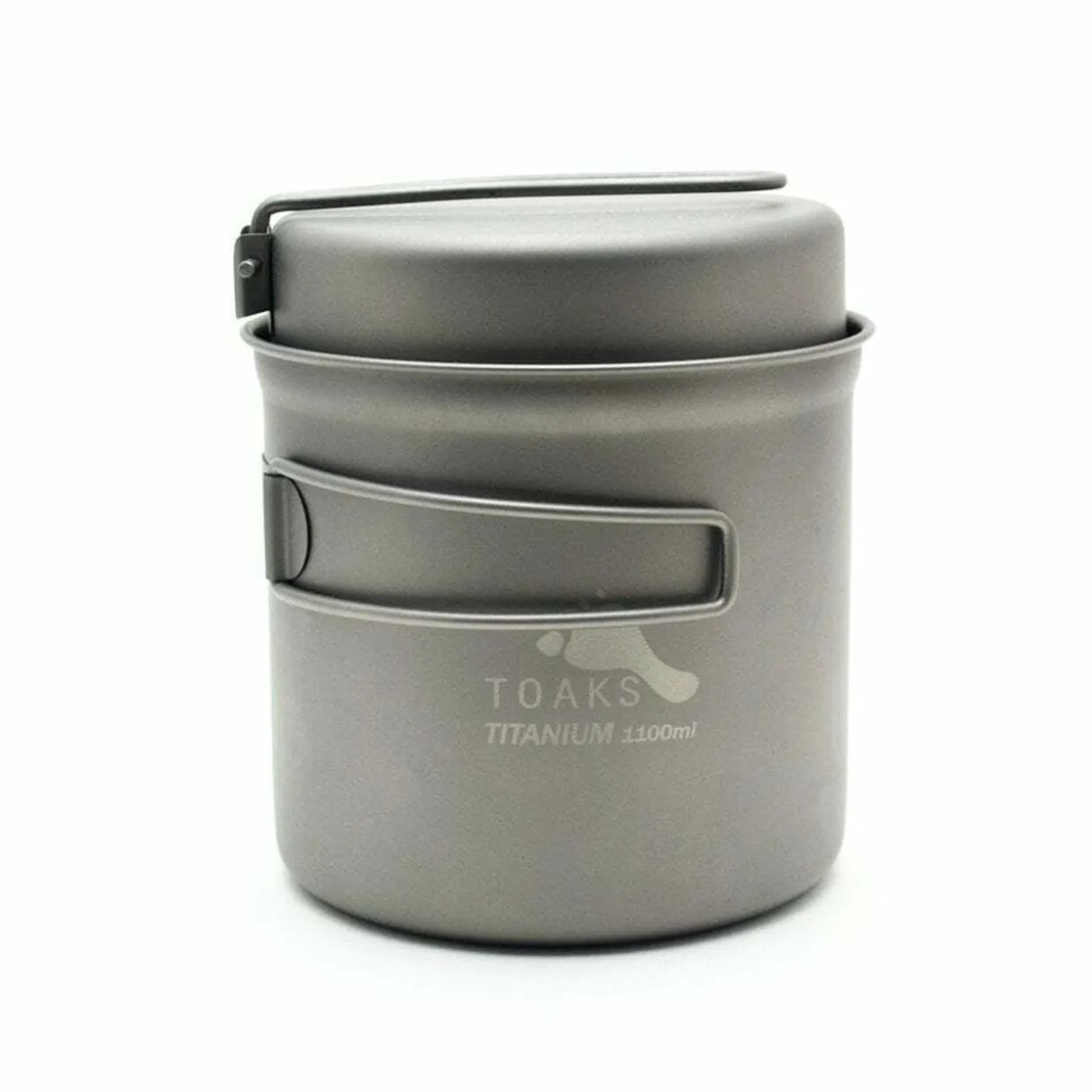 Titanium 1100ml Pot with Pan