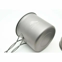 Titanium 1100ml Pot with Pan