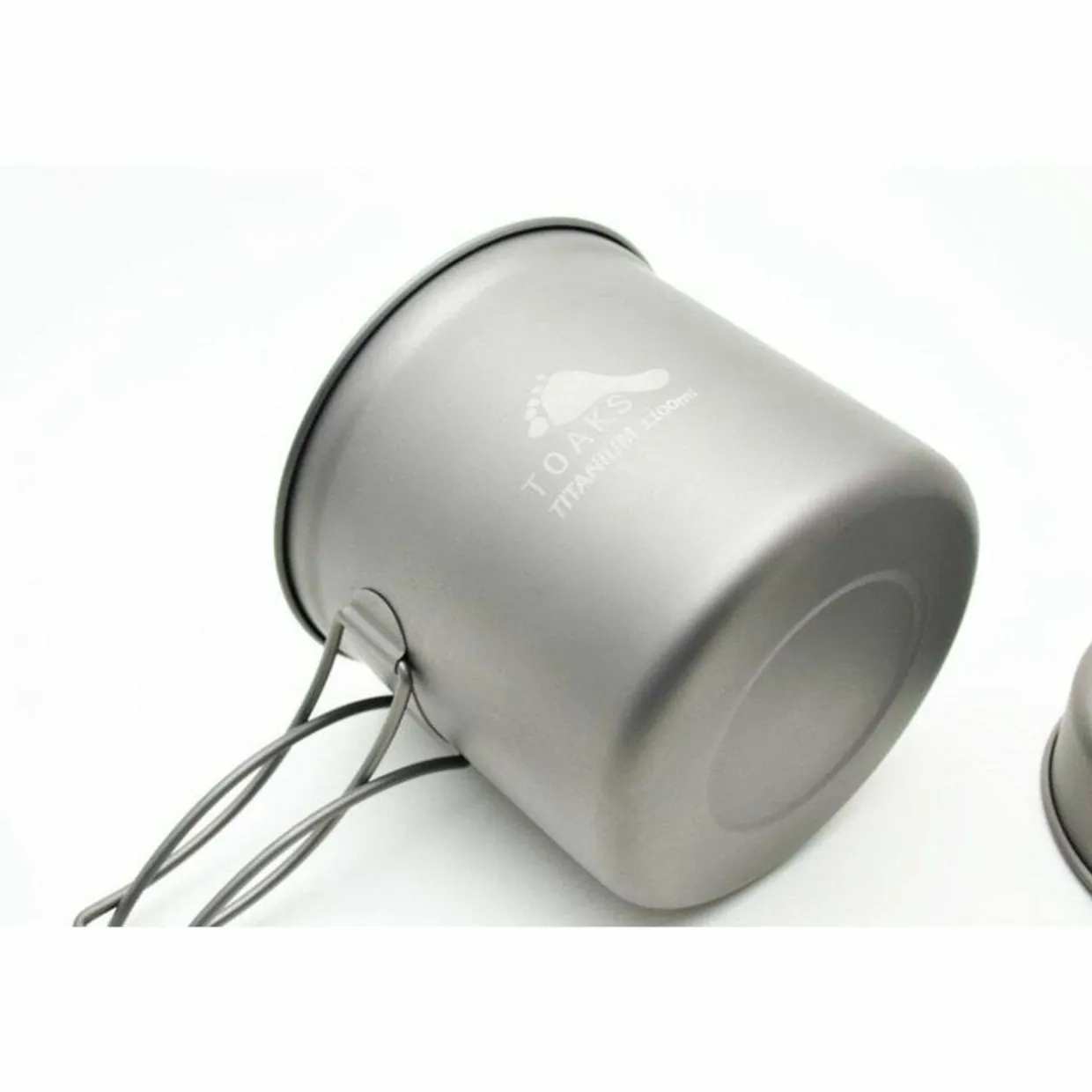 Titanium 1100ml Pot with Pan