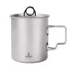 Titanium Pot 750ml with lid