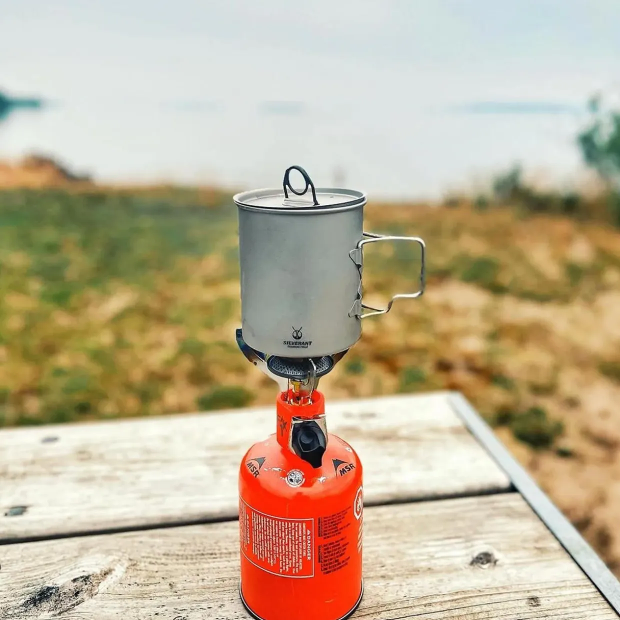 Titanium Pot 750ml with lid