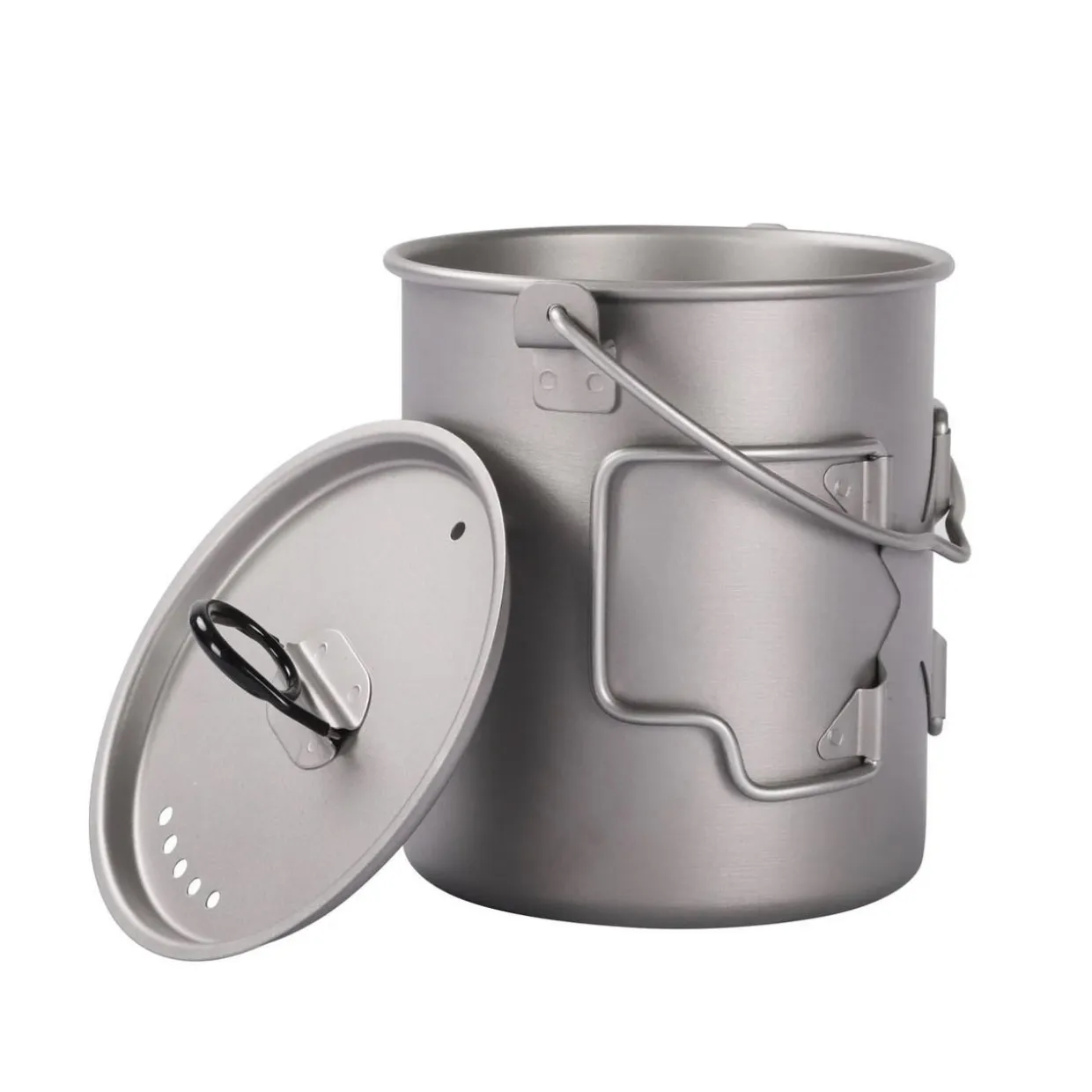 Titanium Pot 750ml with lid and bail handle