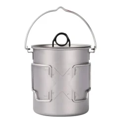 Titanium Pot 750ml with lid and bail handle