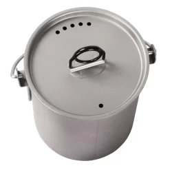 Titanium Pot 750ml with lid and bail handle