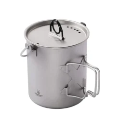 Titanium Pot 750ml with lid and bail handle