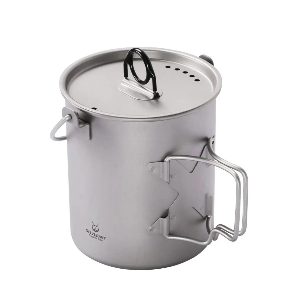 Titanium Pot 750ml with lid and bail handle