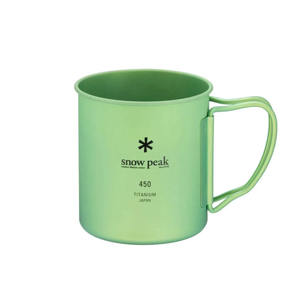 Titanium Single Wall 450 Coloured Mug