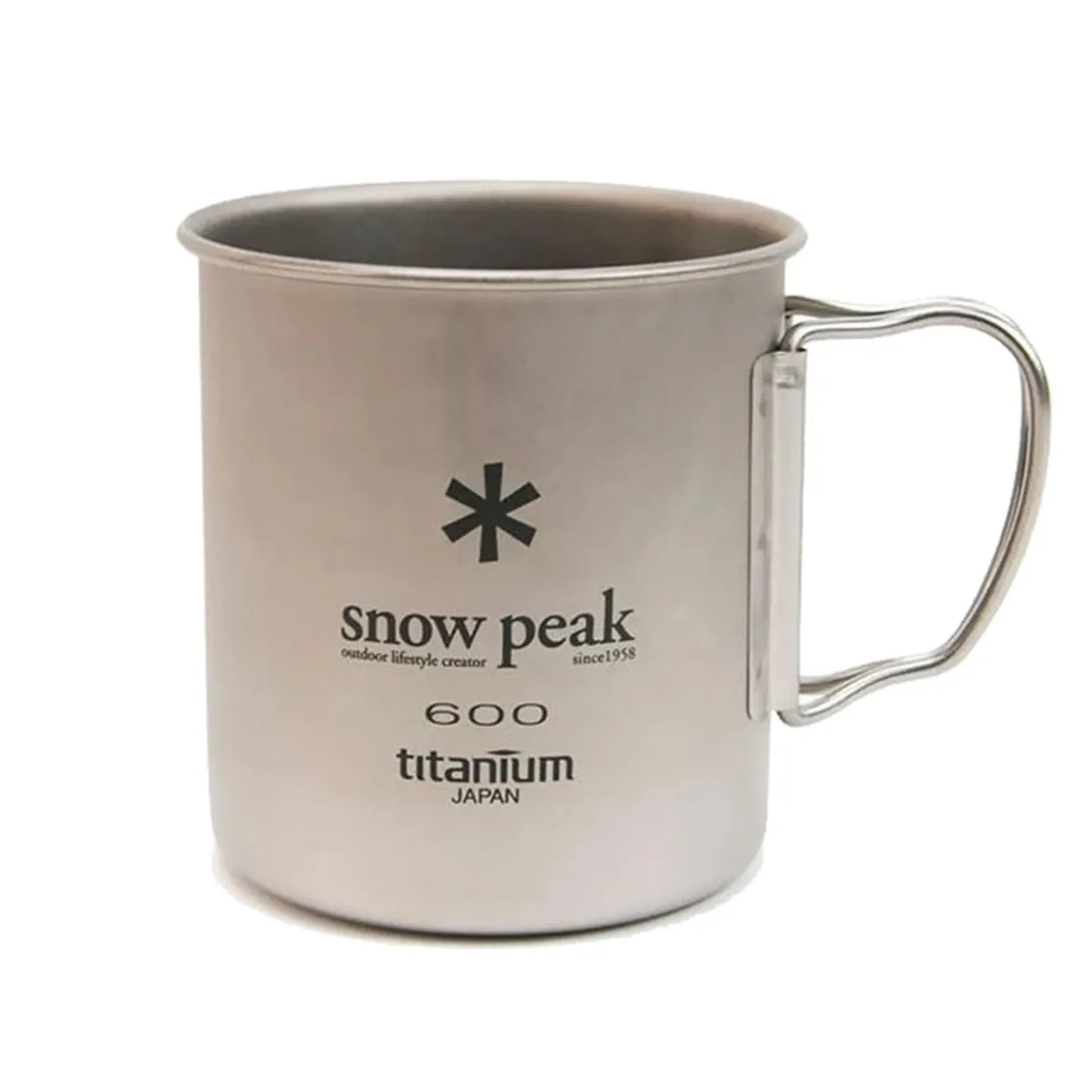 Titanium Single Wall 600 Mug