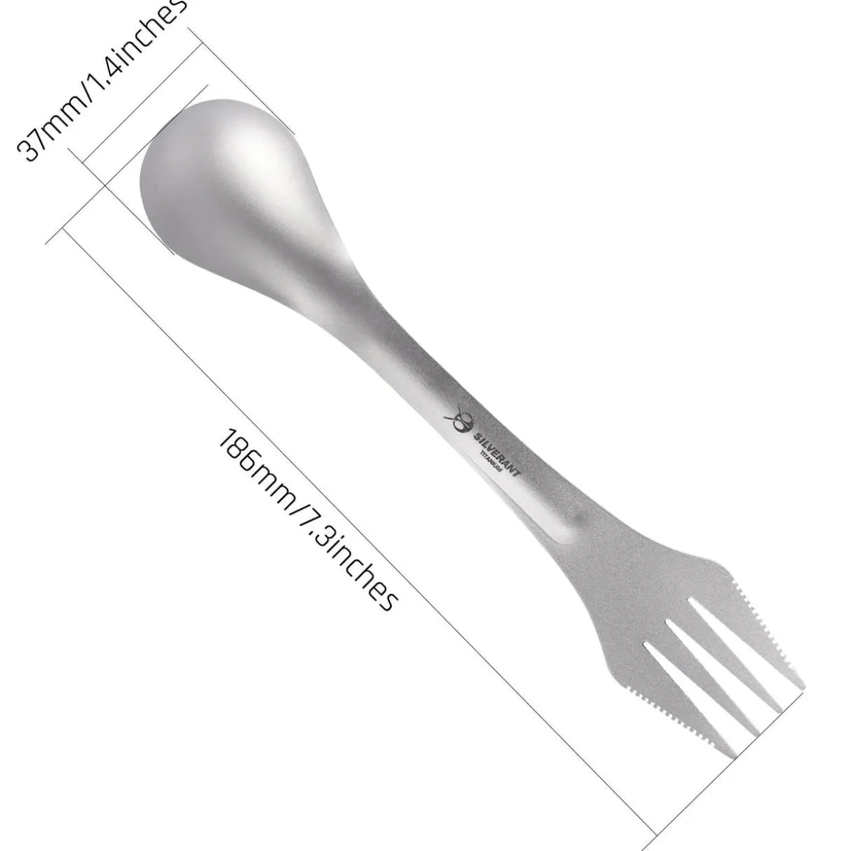 Titanium Spork - Dual Ended