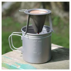 Titanium Travel Coffee Filter