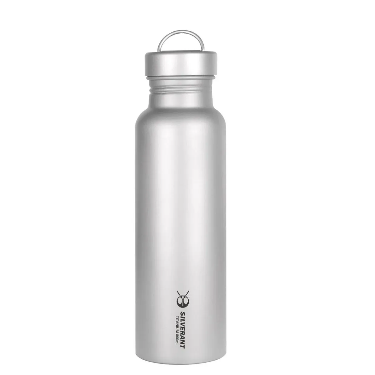 Titanium Water Bottle 800ml - Round