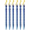 Titanium Y-Shape Tent Stakes - Long 6 Pack