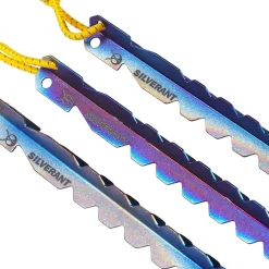 Titanium Y-Shape Tent Stakes - Long 6 Pack
