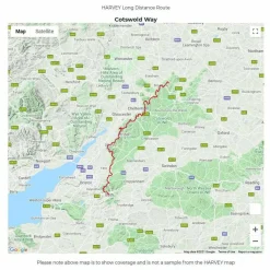 Trail Map XT40 - Cotswold Way
