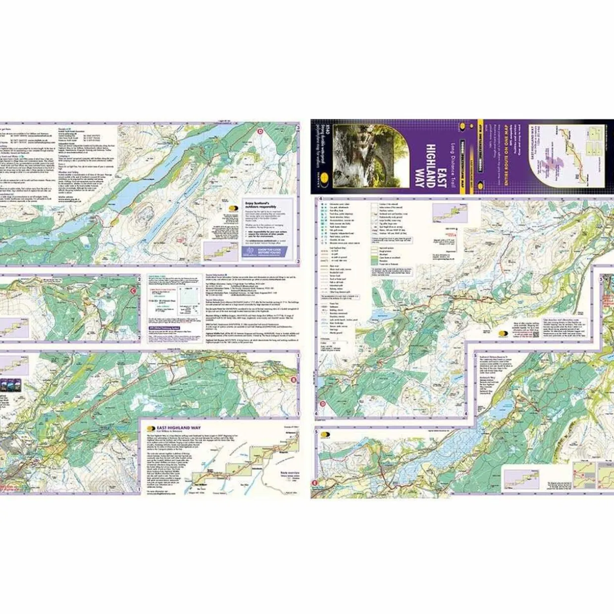Trail Map XT40 - East Highland Way