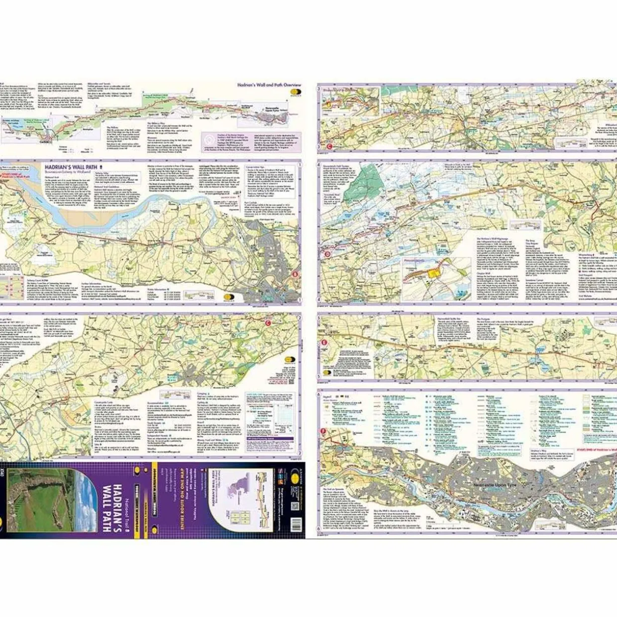 Trail Map XT40 - Hadrian's Wall Path