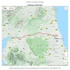 Trail Map XT40 - Hadrian's Wall Path