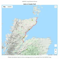 Trail Map XT40 - John O'Groats