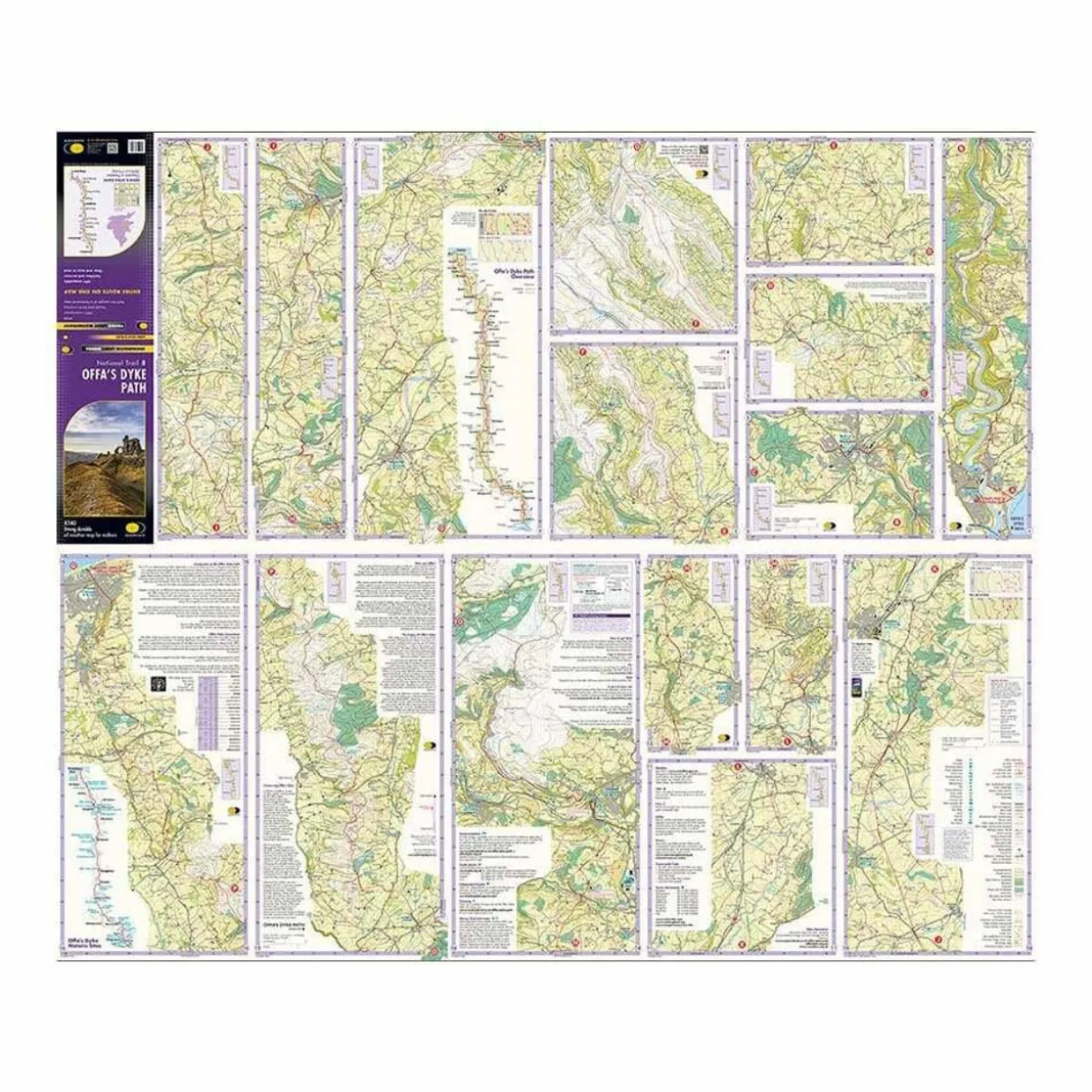 Trail Map XT40 - Offa's Dyke Path