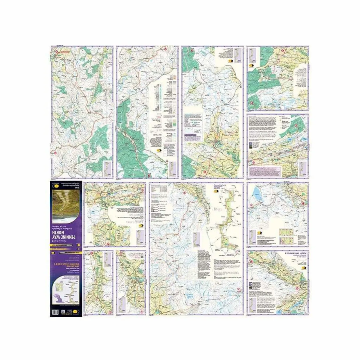Trail Map XT40 - Pennine Way North