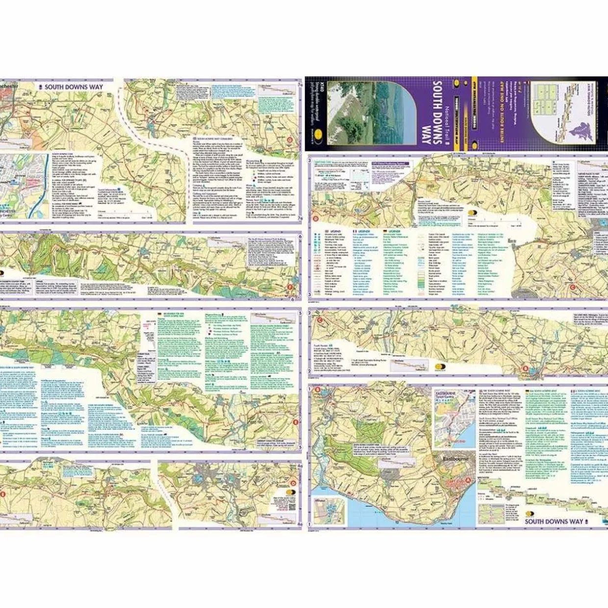 Trail Map XT40 - South Downs Way