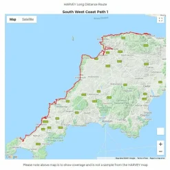 Trail Map XT40 - South West Coast Path 1