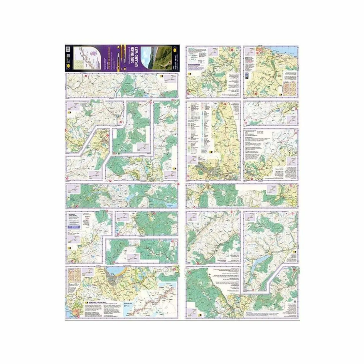 Trail Map XT40 - Southern Upland Way