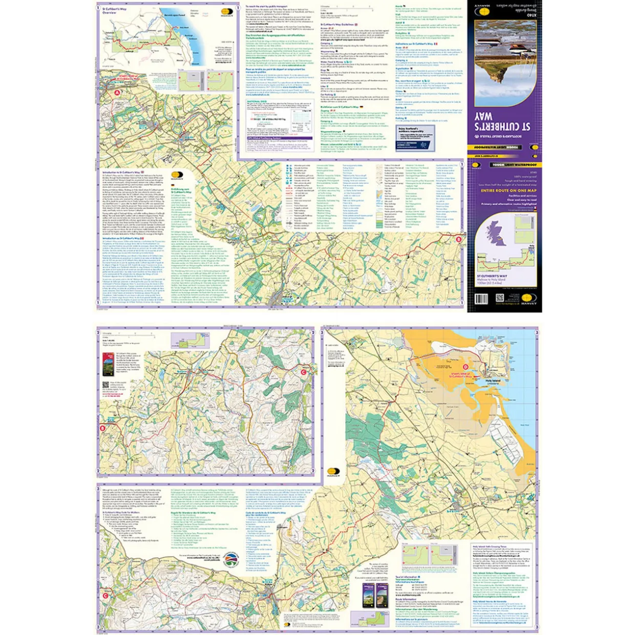 Trail Map XT40 - St Cuthberts Way
