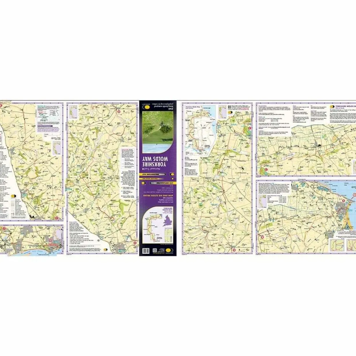 Trail Map XT40 - Yorkshire Wolds Way