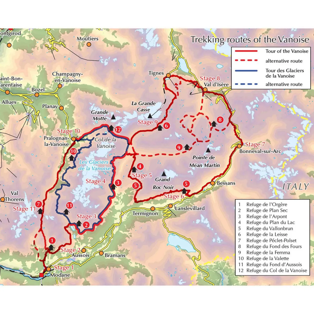 Trekking in the Vanoise
