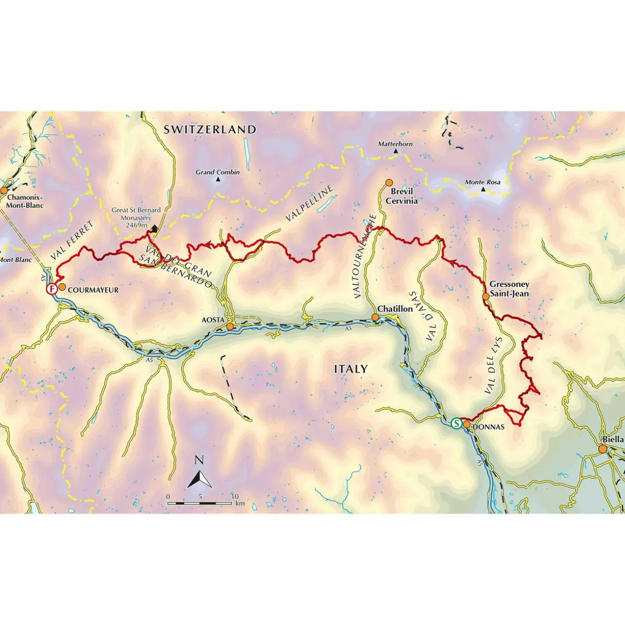 Trekking the Giants' Trail: Alta Via 1 through the Italian Pennine Alps