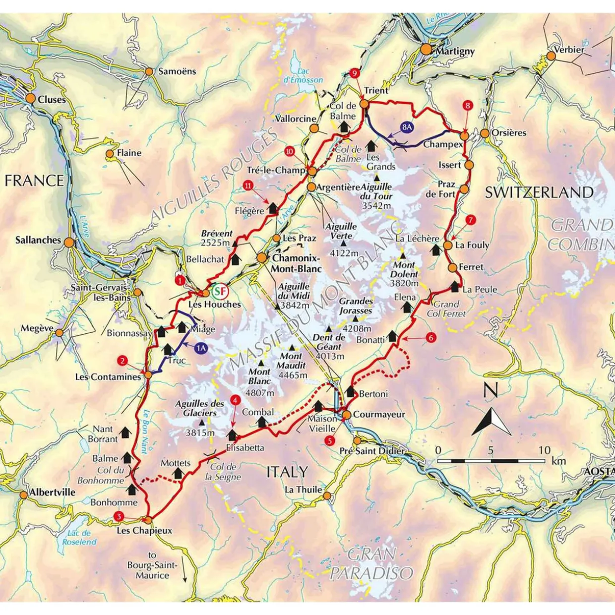 Trekking the Tour du Mont Blanc