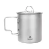 Ultralight Titanium Cup with Lid 500ml